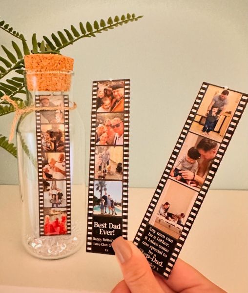 Personalised Photo Film Strip In Bottle