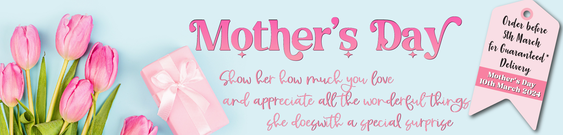Mother's Day 2024 Banner