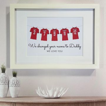 Personalised Football Shirts Print 