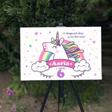Personalised Events Board (BUY 1 get 1 FREE) UNICORN 