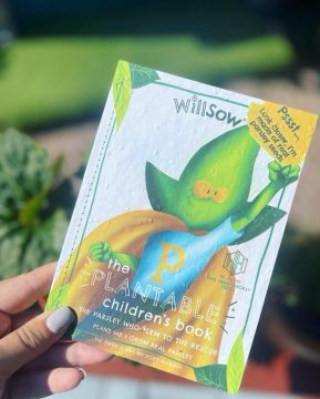 Willsow® Plantable Children's Book - Parsley