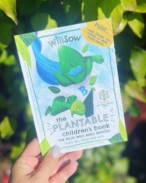 Willsow® Plantable Children's Book - Basil