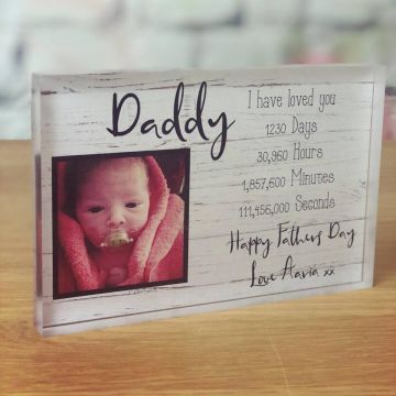 Image of new baby plaque