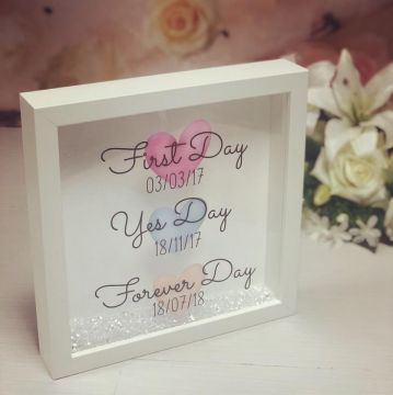 Personalised First Day Yes Day Frame 