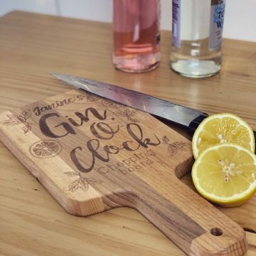 personalised gin board