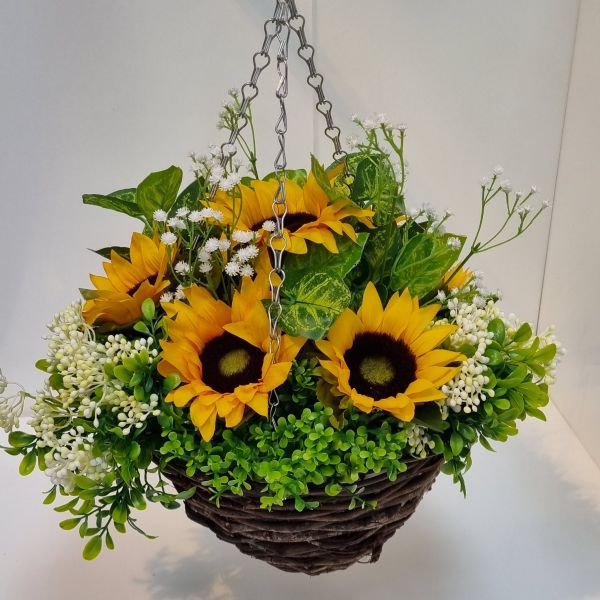 Sunflower Deluxe Basket 2024
