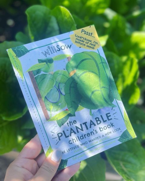 Willsow® Plantable Children's Book - Lettuce