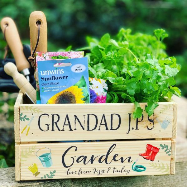 Image of grandads garden crate