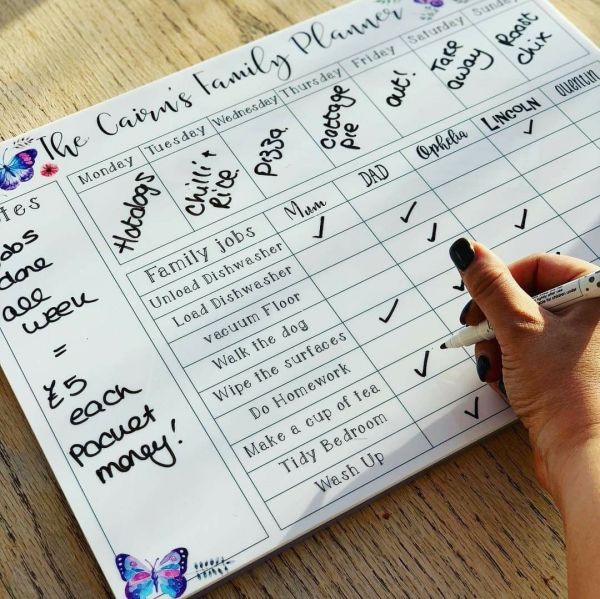 Personalised Family Planner 