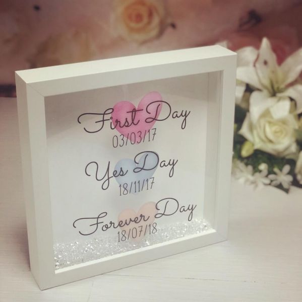 Personalised First Day Yes Day Frame 