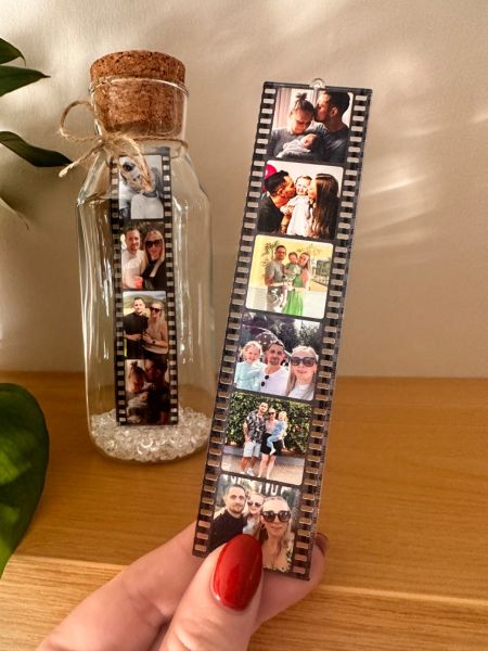 Personalised Photo Film Strip In Bottle