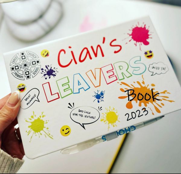 Personalised School Leavers Notebook