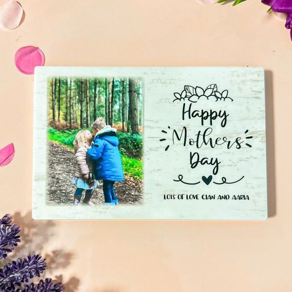 Personalised 'Happy Mother's Day' Acrylic Block