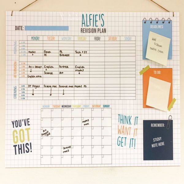 Personalised Revision Planner