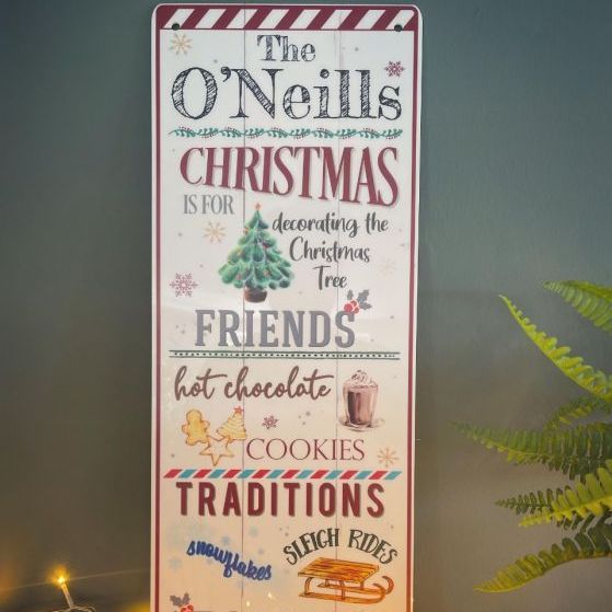 Personalised Nutcracker Sign